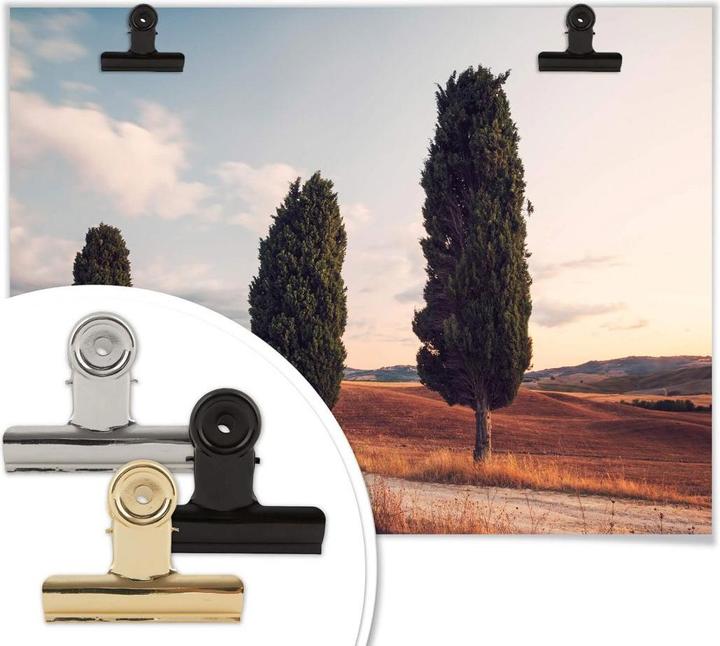 Actual product image Trenddeko Three cypresses along the way (30 x 24 cm)