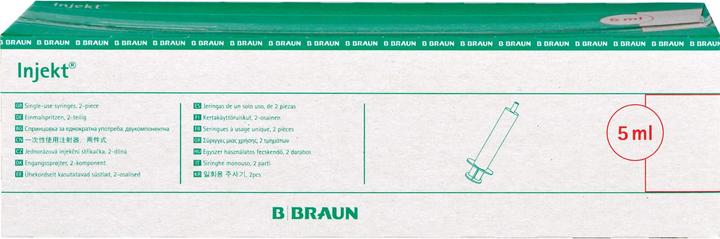 Actual product image B.Braun Disposable syringes with Luer attachment