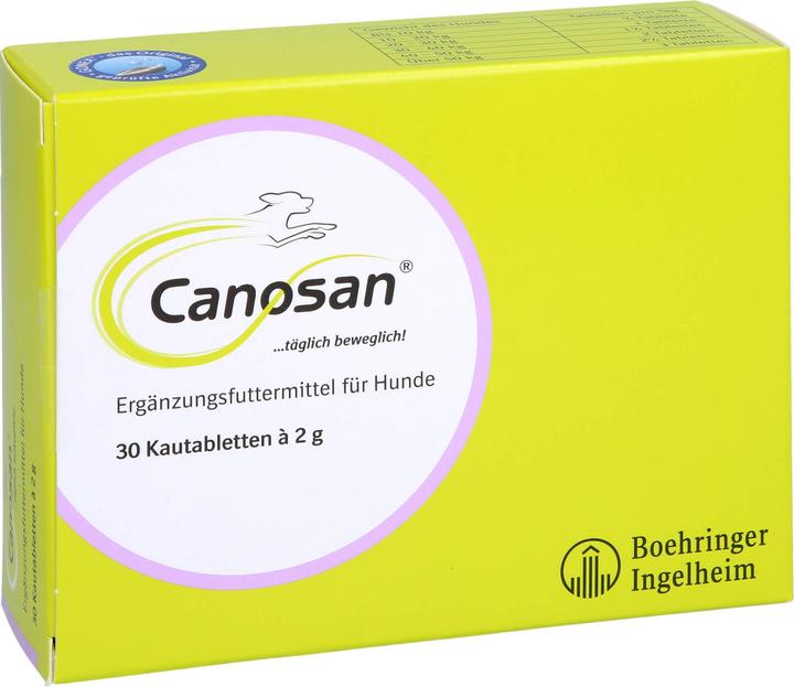 Image du produit Boehringer Ingelheim Comprimés à mâcher Canosan pour chiens, 30 comprimés (Chien)