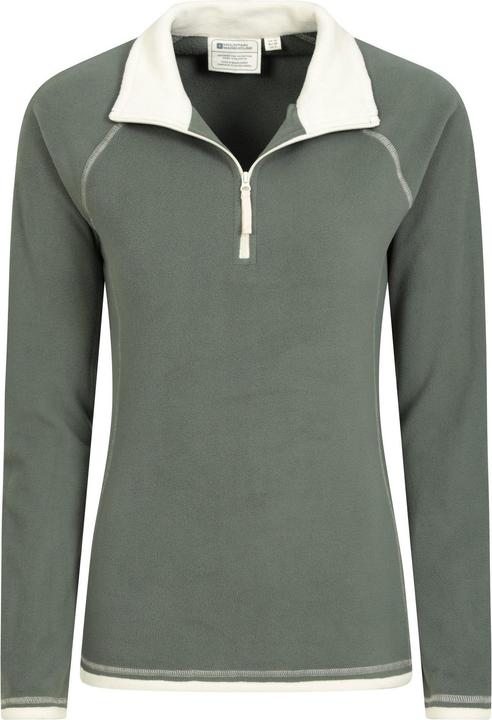 Actual product image Mountain Warehouse Womens/Ladies Montana Half Zip Fleece Top (30)