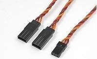 Actual product image G-Force Servo V-cable 30cm, twisted