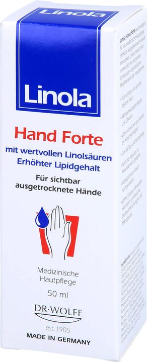 Immagine prodotto Dr. Wolff Linola Hand Forte Skin Care, crema da 50 ml (50 ml)