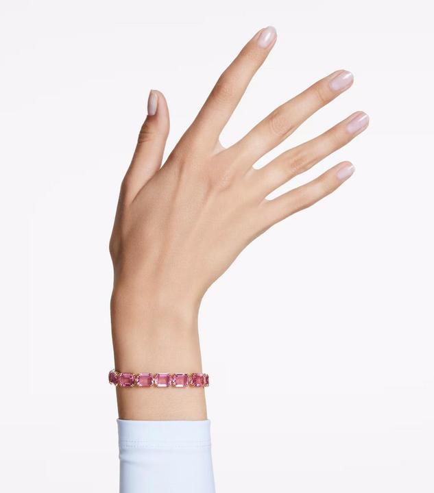 Produktbild Swarovski Millenia Armband Oktagon Schliff Rosa Gold (19 cm, Swarovski Metall)