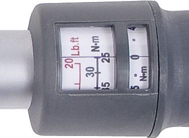 Productafbeelding Kraftwerk Klik momentsleutel (3/8", 25 Nm, 125 Nm)