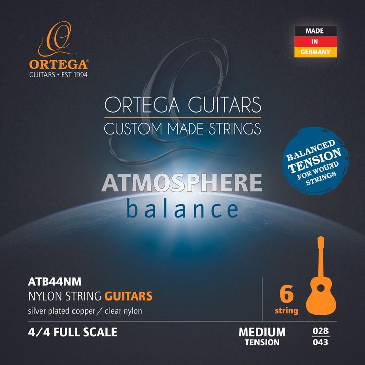 Actual product image Ortega Nylon Strings Guitar - Medium Tension (Guitar)