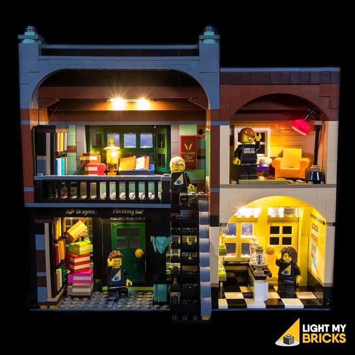 Produktbild Light my bricks LED licht Set für LEGO Harry Potter Winkelgasse