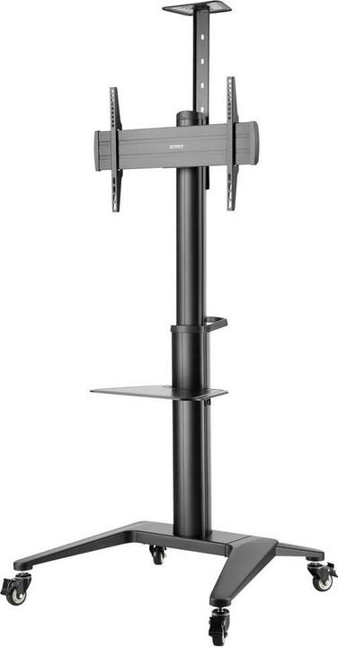 Actual product image SpeaKa Professional SP-TVC-1400 TV-Rollwagen Höhenverstellbar, Geräteablage 94,0 (75", 70 kg)