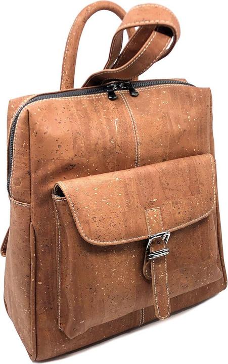 Actual product image Marla Pais Marla Wow" camel backpack