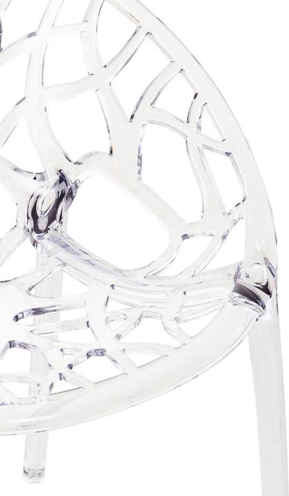Actual product image CLP CRYSTAL stacking chair, transparent