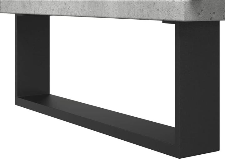Immagine prodotto VidaXL Mobiletto Base Mobiletto da bagno Grigio cemento Materiale a base di legno (80 x 33 x 60 cm)