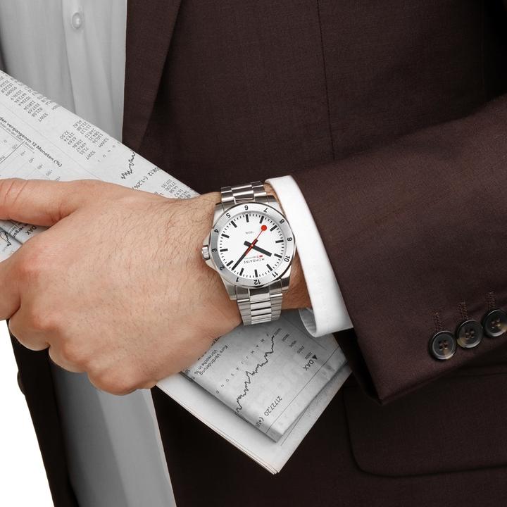 Actual product image Mondaine MSN.4211B.SK Numeri (Swiss made, 42 mm)