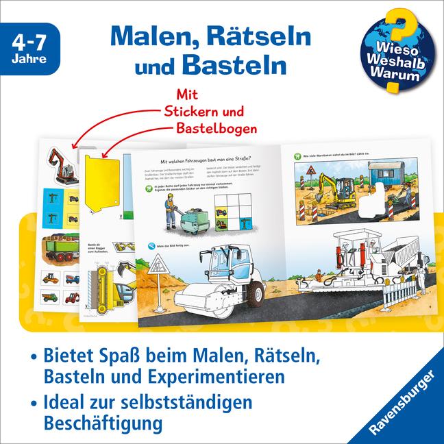 Produktbild Ravensburger Fahrzeuge auf der Baustelle (Deutsch, Sebastian Coenen, 2019)