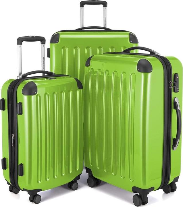Actual product image Hauptstadtkoffer Alex - Suitcase Set TSA Apple Green, S/M/L (119 l, Hand luggage (up to 50 litres), M (50 - 90l), L (90 - 115l))