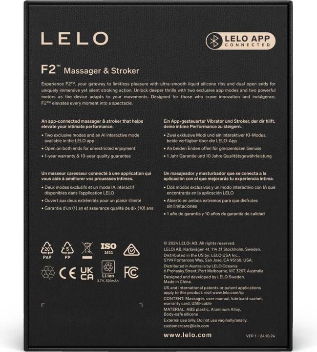 Actual product image LELO F2S