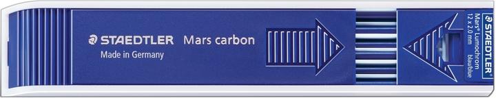 Produktbild Staedtler Zeichenmine Mars Lumochrom, blau Minenstärke: 2 mm, 130 mm lang, für alle herkömmlichen (Ersatzmine, Blau, 2 mm)