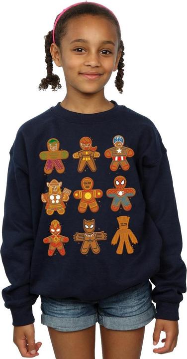 Immagine prodotto Avengers Christmas Gingerbread Felpa Ragazze (128)