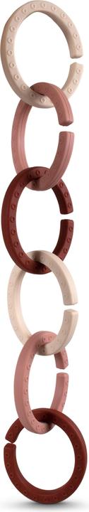 Produktbild Filibabba Silicone Hoops - Rose (FI-02188)