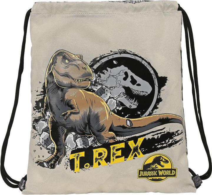 Produktbild Safta Jurassic World ""Warning"" - Turnbeutel (5 l)