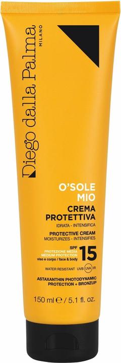Diego dalla Palma Sun - O'SOLE MIO Protective Face & Body Cream SPF15 (Suntan cream, SPF 15, 150 ml)