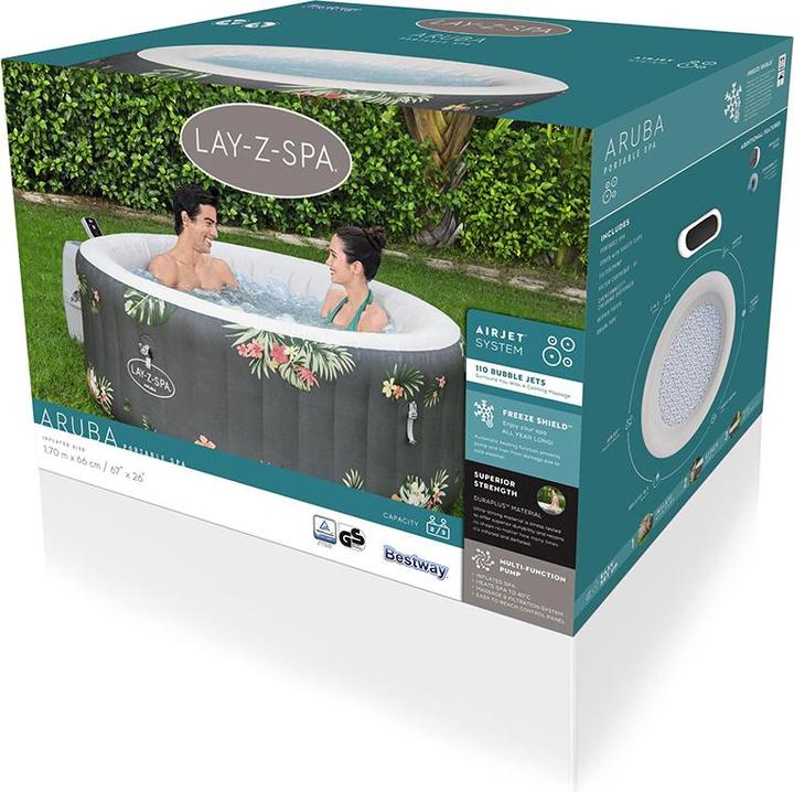 Produktbild Bestway Lay-Z-Spa Aruba (3 Pers.)