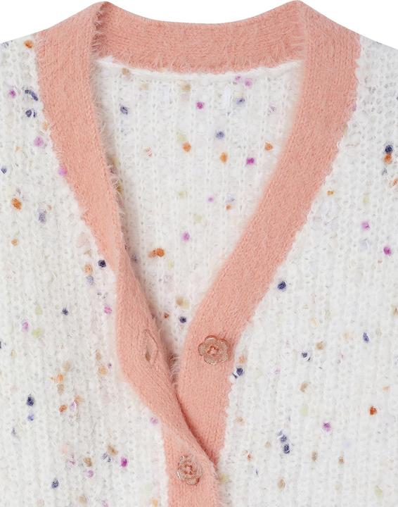 Produktbild Vertbaudet Mädchen Strickjacke mit V-Ausschnitt aus Musterstrick (92)