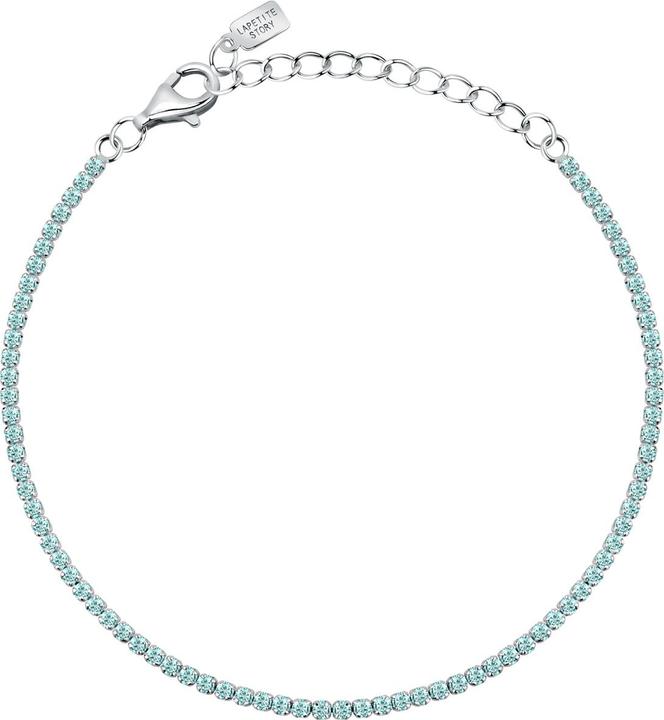 Produktbild La Petite Story Silver tennis bracelet with light blue zircons Silver LPS05AWV35 (16 cm, 925er Silber)