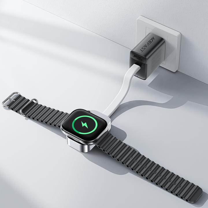 Produktbild Acefast E21 5W Wireless Charger for Apple Watch - Silver (5 W)