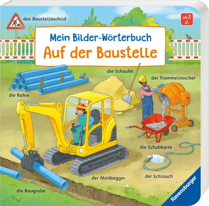 Produktbild Ravensburger Mein Bilder-Wörterbuch: Auf der Baustelle (Deutsch)