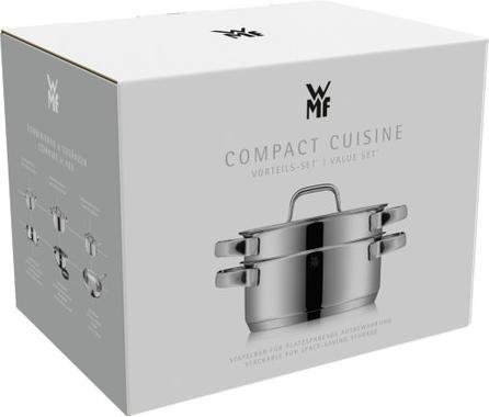 Productafbeelding WMF Compact Cuisine pannenset (24 cm, Kookpotten en pannenset, Roestvrij staal)