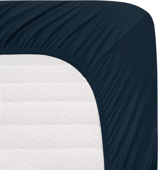 Produktbild Aspero 2 x Spannbettlaken aus Baumwolle (140, 160 x 200 x 25 cm)
