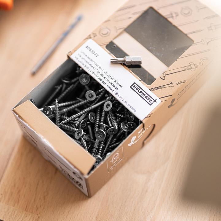 Actual product image Helpmate Universal screws (200 Screws per piece)