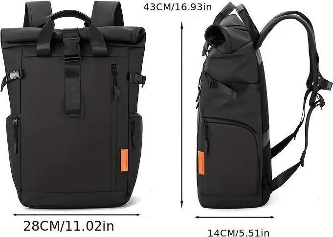 Image du produit Only-Bags.Store Sac à dos à la mode simple, sac à dos de voyage de grande capacité, léger et imperméable pour les (25 l)