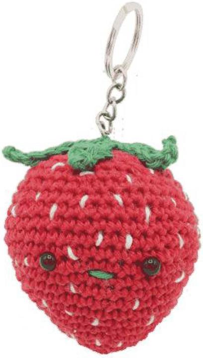 Hardicraft Ciondolo portachiavi a forma di fragola