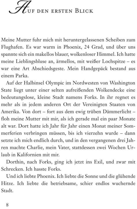 Actual product image Biss zum Morgengrauen (Bella und Edward 1) (Karsten Kredel, Stephenie Meyer, German)