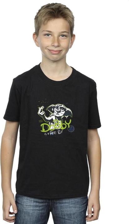 Immagine prodotto Dobby A Free Elf Maglietta Ragazzi (116)