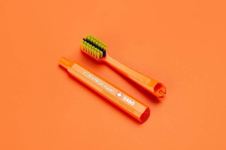 Produktbild Curaprox CS 5460 Travel Set Ortho refill orange (Weich, 2 x)