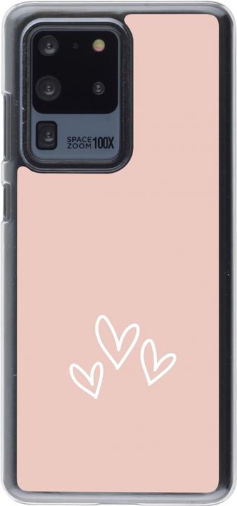 Image du produit PhoneLook Coque transparent Valentine 2023 three minimalist hearts (Samsung Galaxy S20 Ultra)