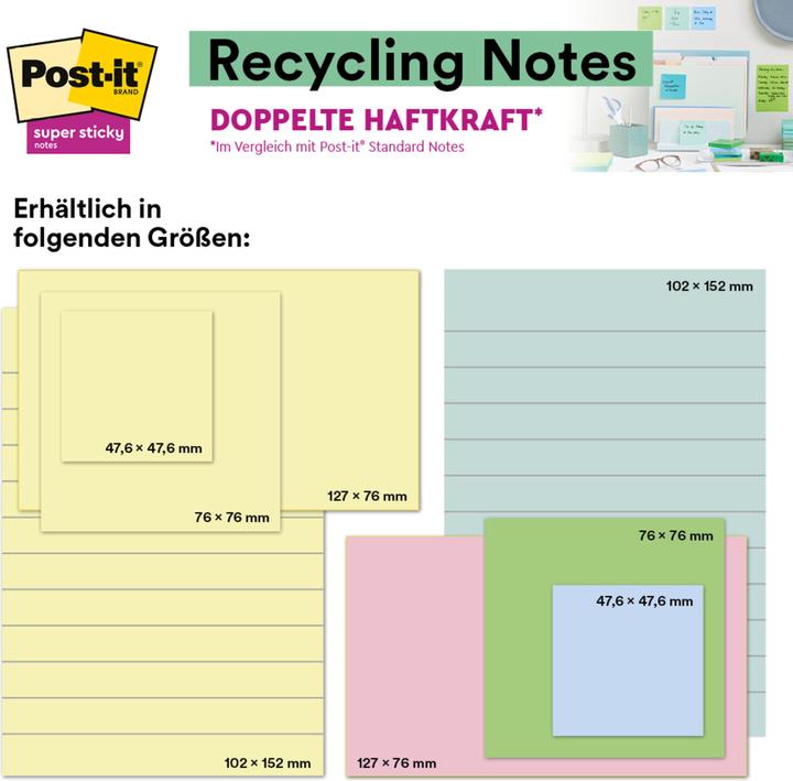 Actual product image Post-it - (102 x 152 mm)