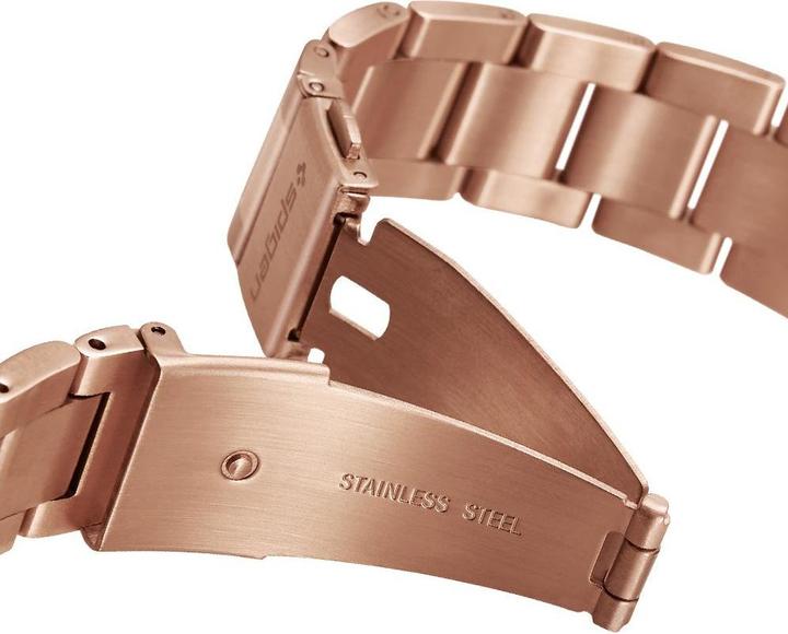 Produktbild Spigen 600WB24982 Smartwatch-Zubehör Band Rosé Edelstahl (Stainless Steel)