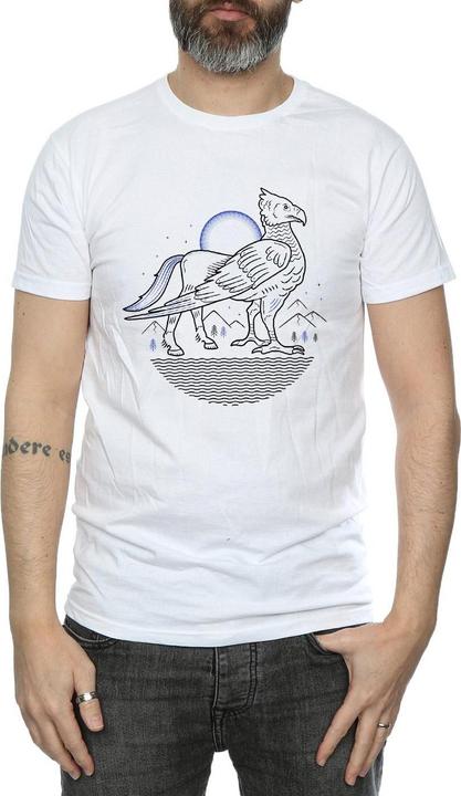 Immagine prodotto Buckbeak Line Art Maglietta Uomo (XXL)