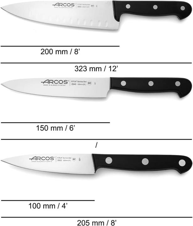 Produktbild Arcos Hair Design 3-teiliges Messer-Set (20 cm)