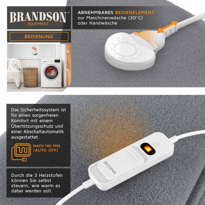 Actual product image Brandson Warm blanket (180 x 130 cm)