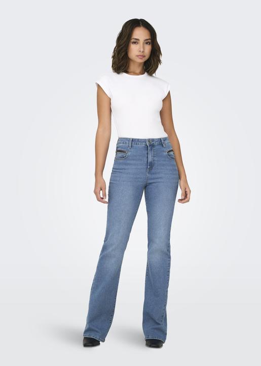 Image du produit Only ONLSandra Jeans taille haute coupe flare (34)