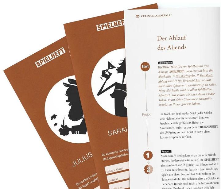 Actual product image Culinario Mortale Thriller dinner (German)