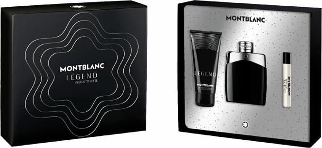 Produktbild Montblanc Legend Homme Box Legend Eau de Toilette Spray100ml Travel Spray 7.5 ml Shower Gel 100ml (Eau de Toilette, 100 ml)