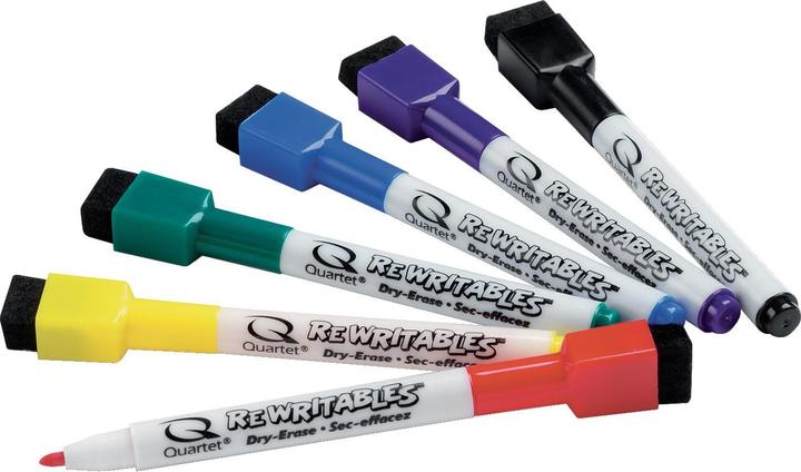 Nobo Whiteboard marker quartet color (Assorted, 3 mm, 6 x)