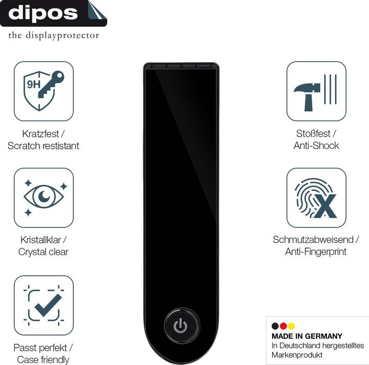 Produktbild Dipos Anti-Shock Displayschutz 9H