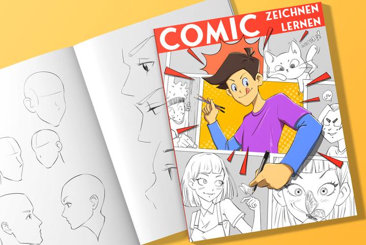 Actual product image Learning to draw comics made easy