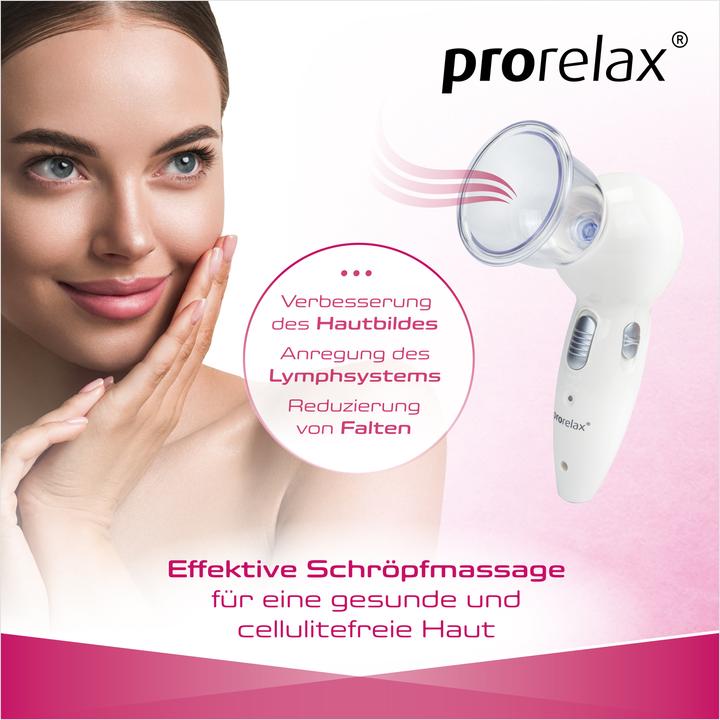 Actual product image Prorelax Vacuum massager