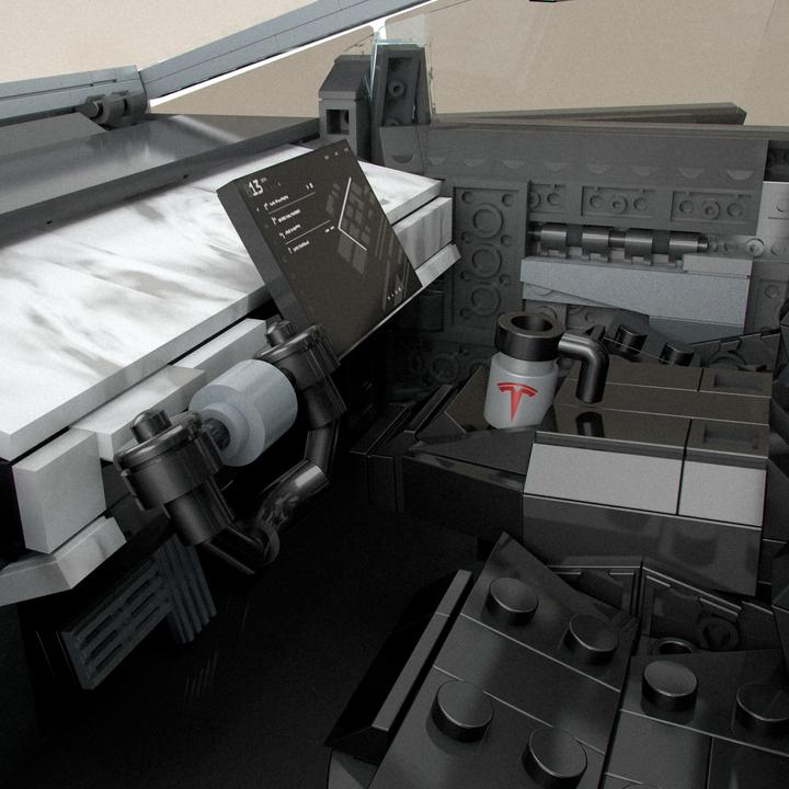 Actual product image Mega Construx MEGA Tesla Cybertruck